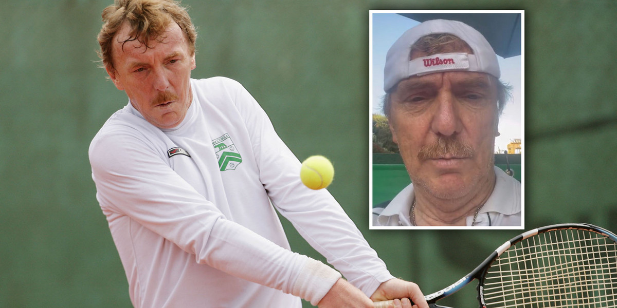 Zbigniew Boniek jest nie tylko wielkim fanem tenisa. Sam również chwycił za rakietę.
