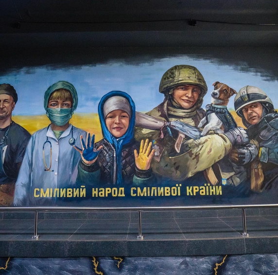 Pies Patron ma swój mural w Równem. Oto czworonożny bohater z Ukrainy!