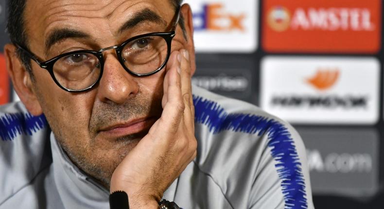 Maurizio Sarri's Chelsea future remains in doubt ahead of the Europa League final