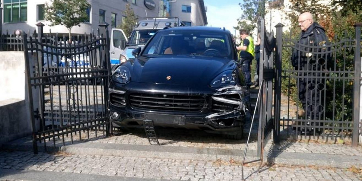 Szalał w Porsche po Poznaniu