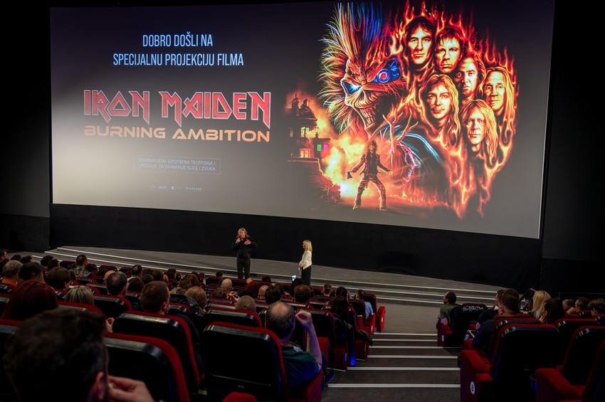 Premijera filma Iron Maiden - Burning Ambition 