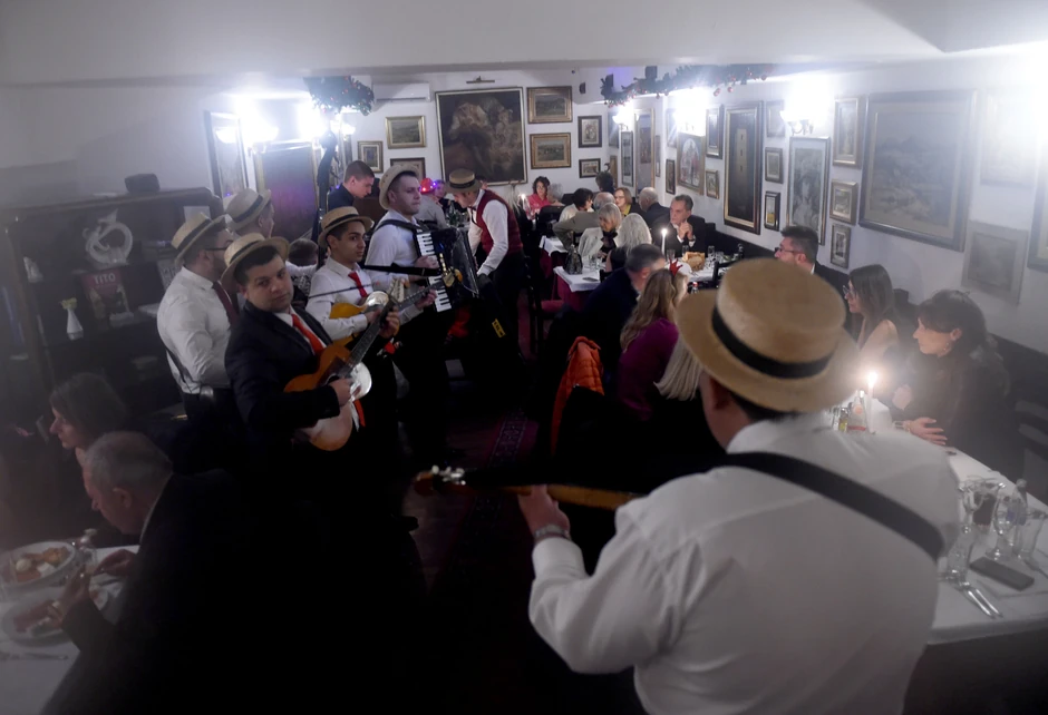 Nova godina, 2020, Skadarlija