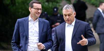 Skandal na konferencji, gdzie miał przemawiać Morawiecki i Orban. Interweniowała policja