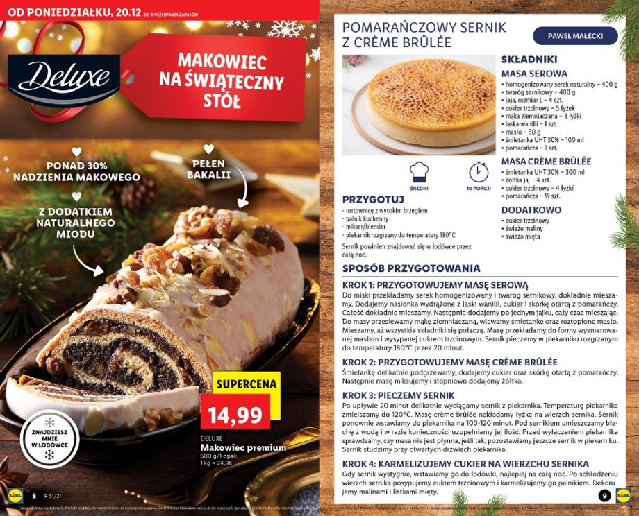 Lidl. Wyjątkowe promocje na święta. Karp, masło, mandarynki