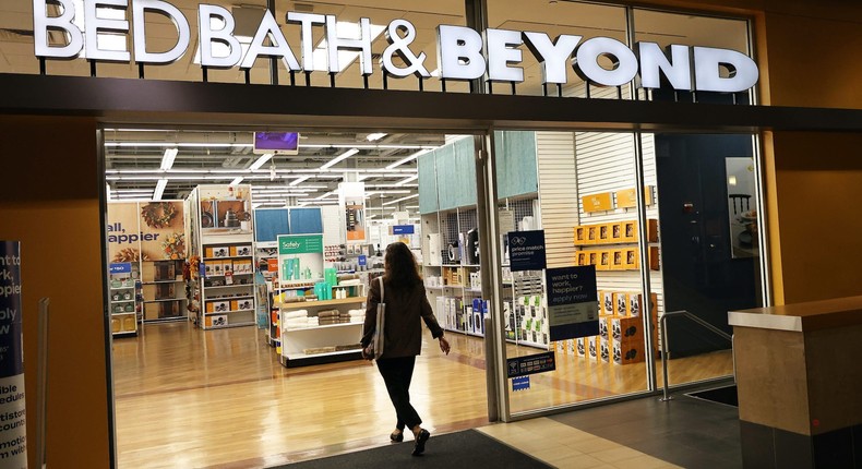 A Bed Bath & Beyond store.Michael Santiago/Getty Images