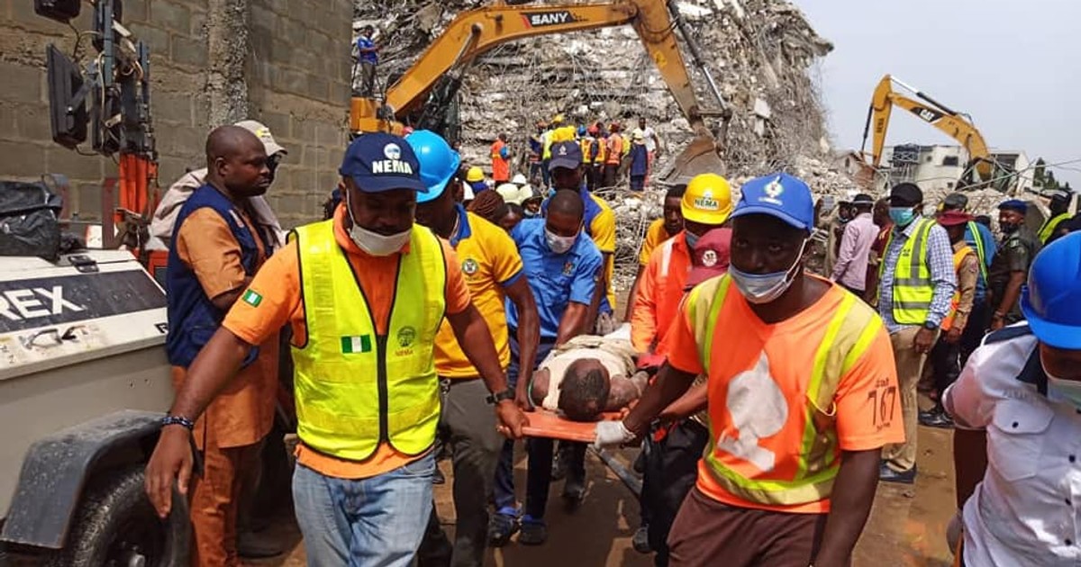 Building collapse deaths tripled COVID-19 figures in Nigeria in 2021 - Guild - Vimarsana News