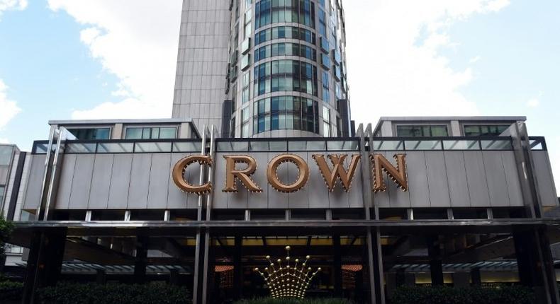 Crown Casino and Entertainment Complex, on the south bank of the Yarra River in Melbourne