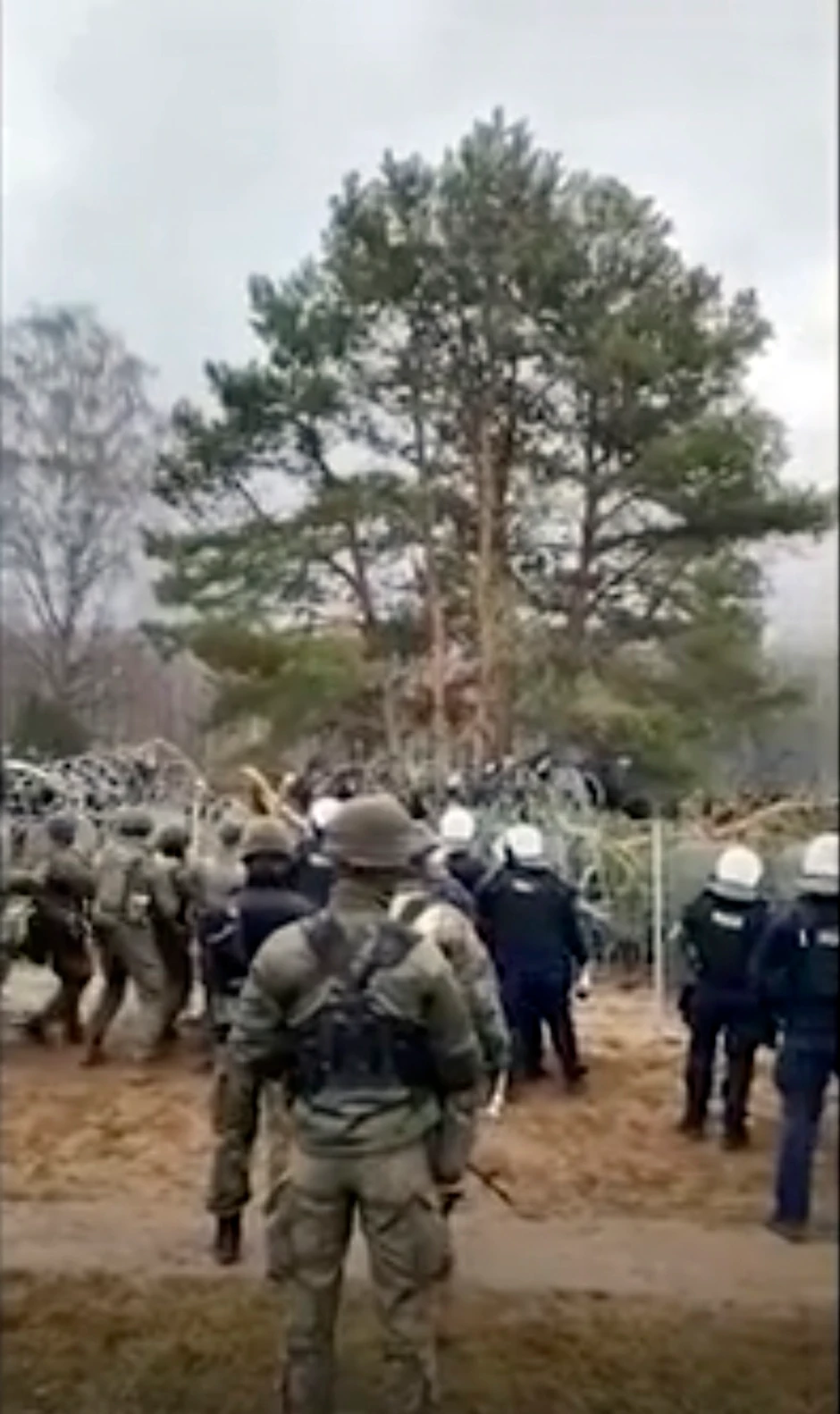 Migranti na granici Poljske i Belorusije