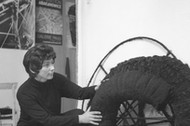 Magdalena Abakanowicz w 1972 roku, fot. Zbigniew Wdowiński