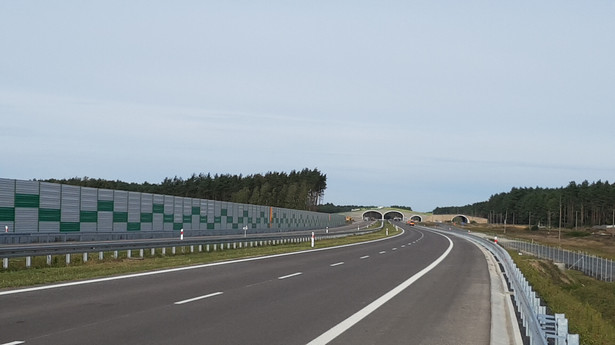 Odcinek drogi ekspresowej S5 Poznań–Wrocław między węzłem Leszno Południe, a Kaczkowem w kierunku Wrocławia