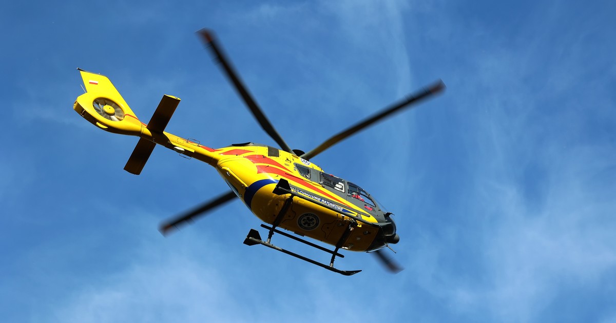 Karambol na A1. Kilkunastu rannych. Lądował śmigłowiec LPR