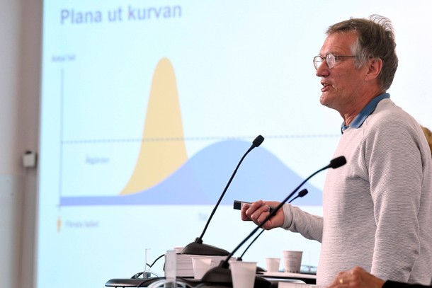 Anders Tengell, głowny epidemiolog Szwecji 