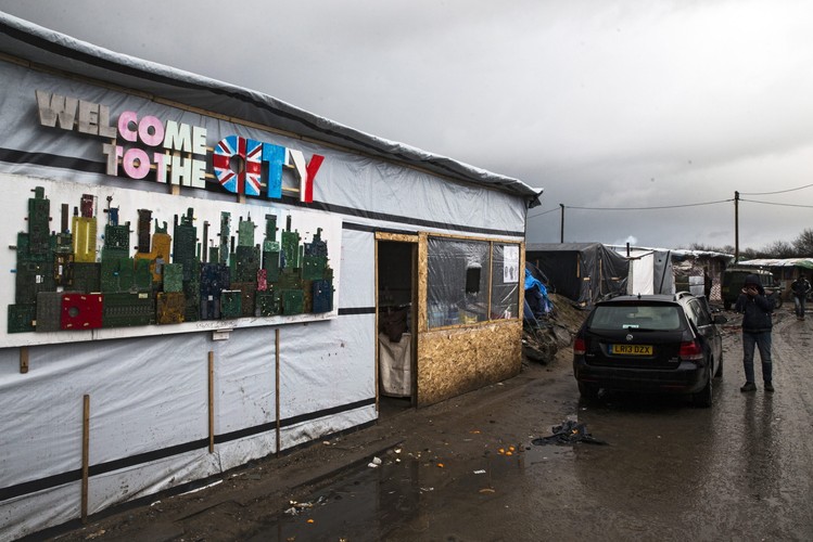 Obóz dla uchodźców w Calais