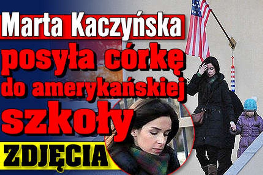 Kaczyńska posyła córkę do amerykańskiej szkoły