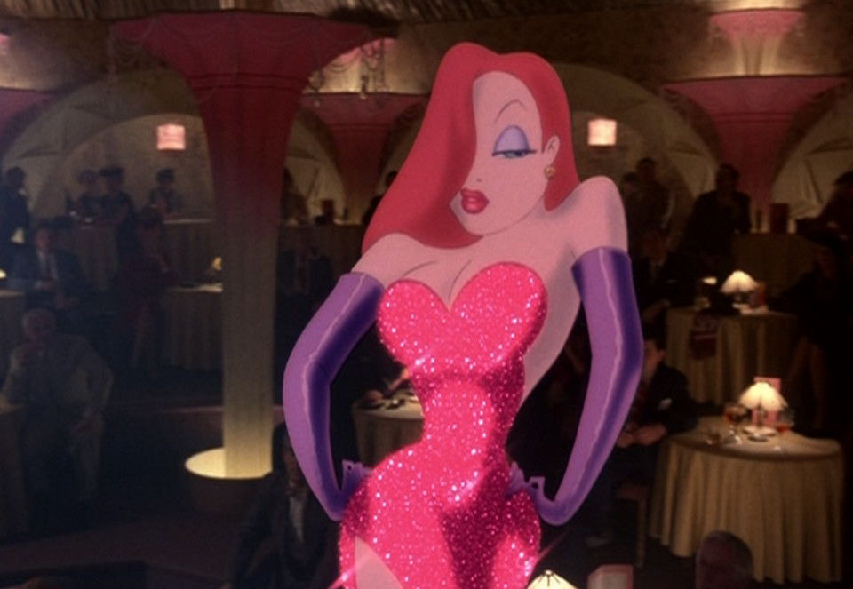 Jessica Rabbit w "Kto wrobił królika Rogera?", reż. Robert Zemeckis, 1988 r.