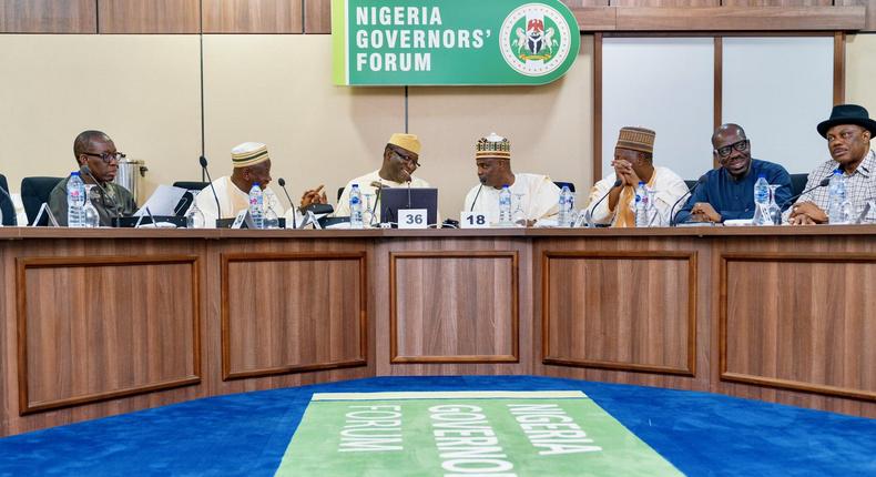 Governors hold emergency meeting over NLC’s planned strike. [Twitter/@NGFSecretariat]