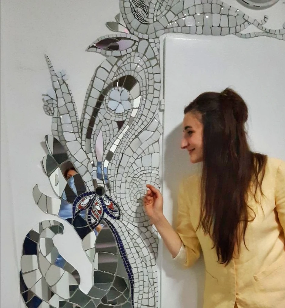 Marija Topalović, mozaik