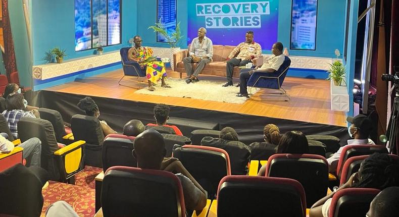 Okyeame Kwame hosts 2nd episode of Recovery Stories Tv Show