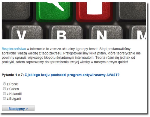 Quiz o bezpieczeństwie na Spokogadzet.pl