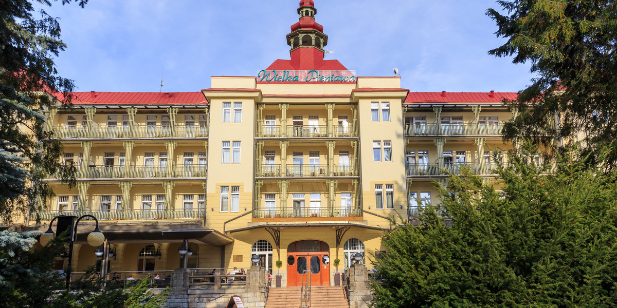Sanatorium Wielka Pieniawa w Polanicy-Zdroju (zdjęcie ilustracyjne)