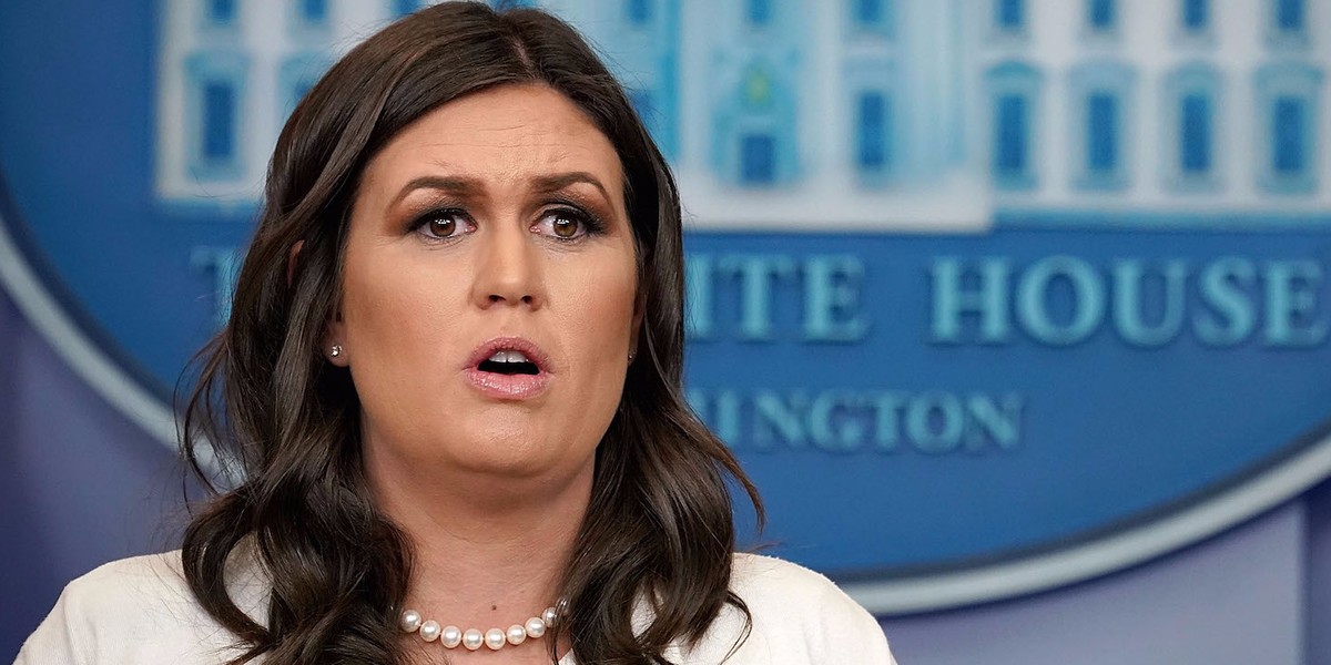 Sarah Huckabee Sanders says it doesn't matter if the anti-Muslim videos Trump retweeted are real because 'the threat is real'