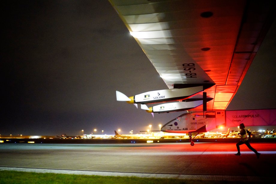 Solar Impulse 2 startuje z Tulsy w stanie Oklahoma