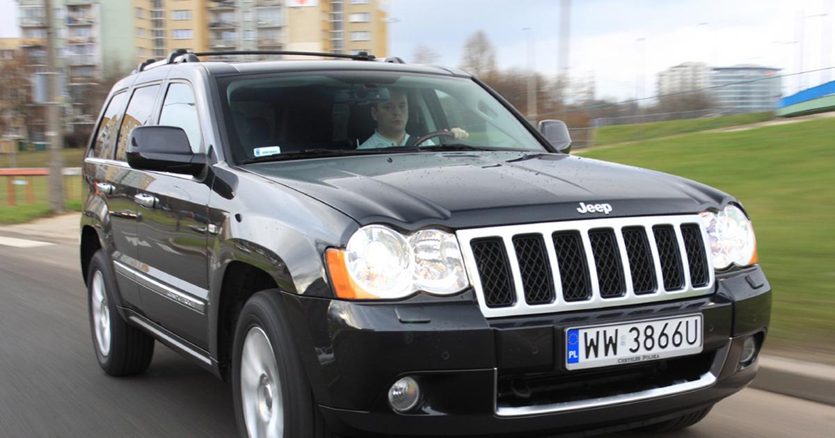 Jeep Grand Cherokee Terenówka nie tylko na zimę