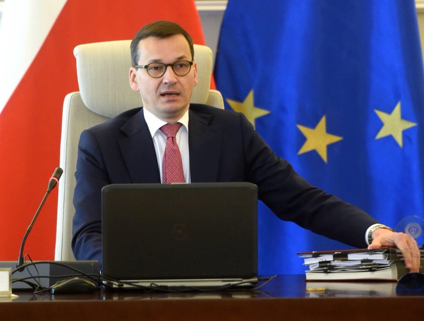 Szef rządu RP Mateusz Morawiecki