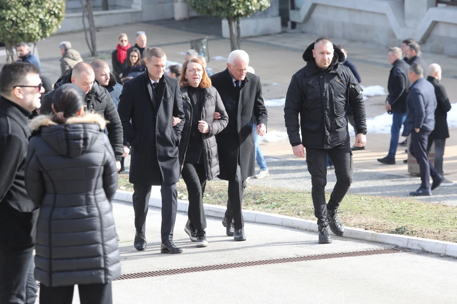 Sahrana Dušana  Vidića