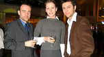 Anita Werner, Eryk Mełgwa, Olivier Janiak 2003 rok / Fot. AKPA