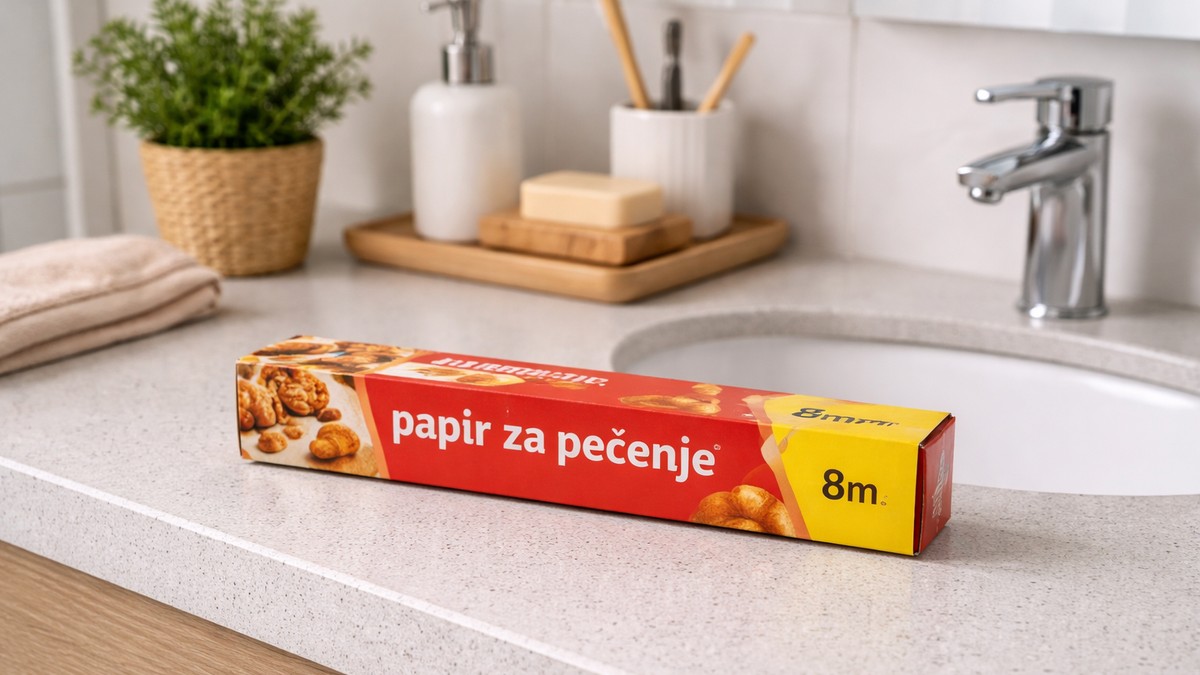 Papir za pečenje korisniji je u kupatilu nego u kuhinji, a niko ne zna za šta služi