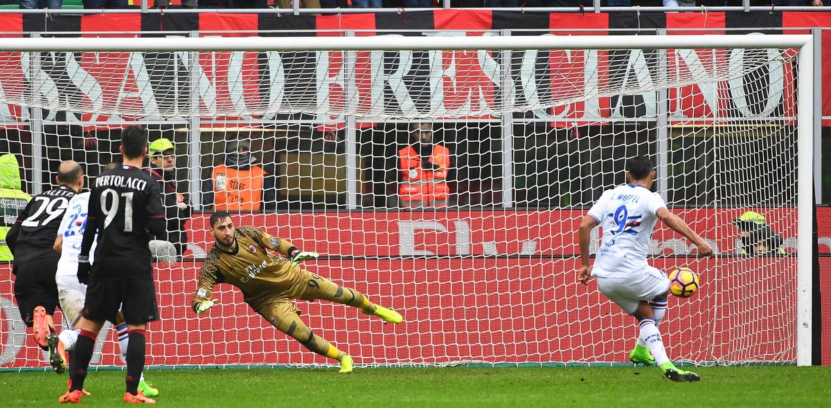 Liga włoska: Sampdoria z Linettym i Bereszyńskim w składzie pokonała AC Milan