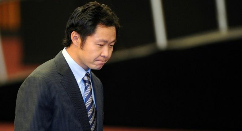 Kenji Fujimori (seen in 2011), son of former Peruvian president Alberto Fujimori, is being punished for criticizing in recent weeks the way his party has been dealing with the government, of which it very critical