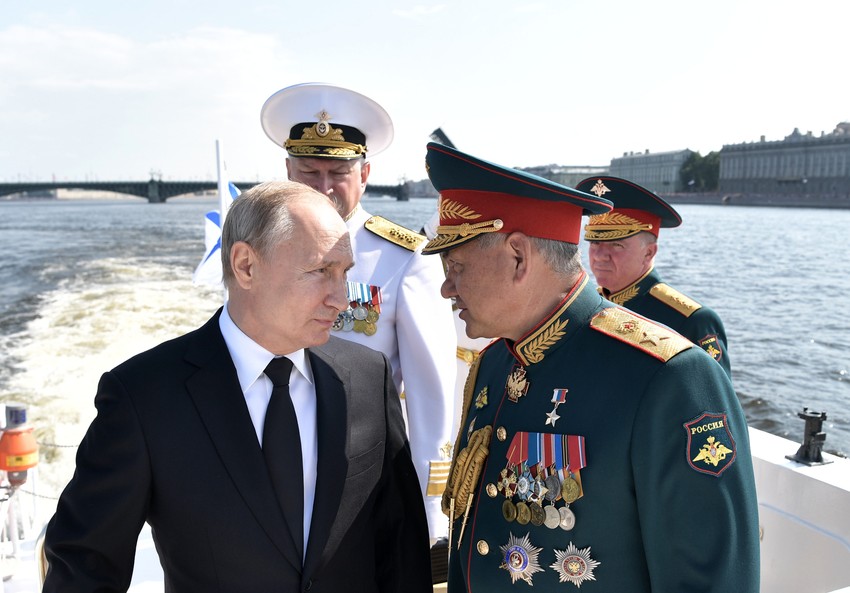 Vladimir Putin i Sergej Šojgu