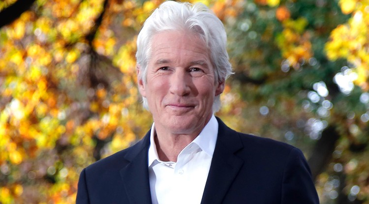 Richard Gere boldog. Fotó: Northfoto