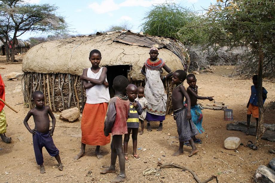 Typowa chata rodziny Samburu. Tak żyją kobiety przed ucieczką