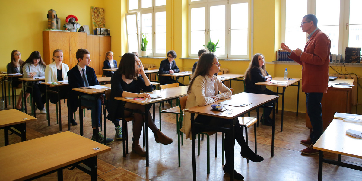 Egzamin gimnazjalny w Łodzi i w województwie zdaje ponad 21 tysięcy uczniów