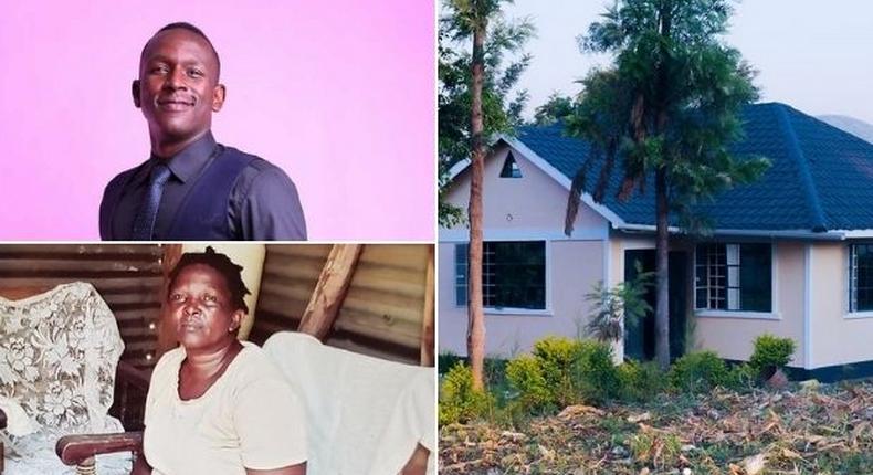 Comedian YY builds his mother a modern house in the Village 