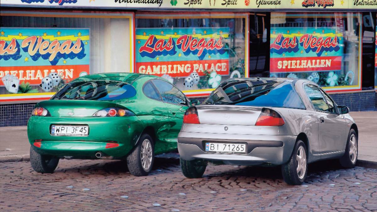 Szalone lata 90. - Ford Puma kontra Opel Tigra: szalone lata 90. - z  archiwum Auto Świata