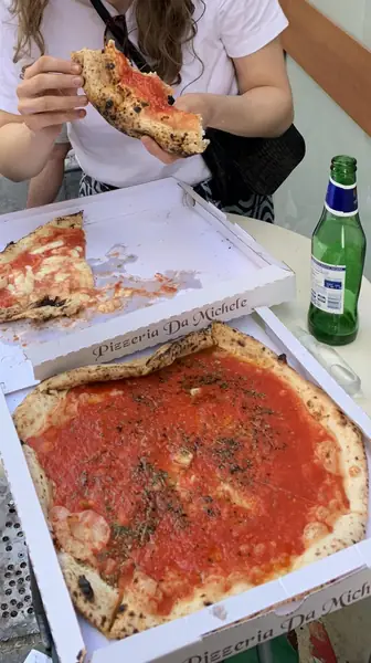 Marinara w L&#39;Antica Pizzeria da Michele