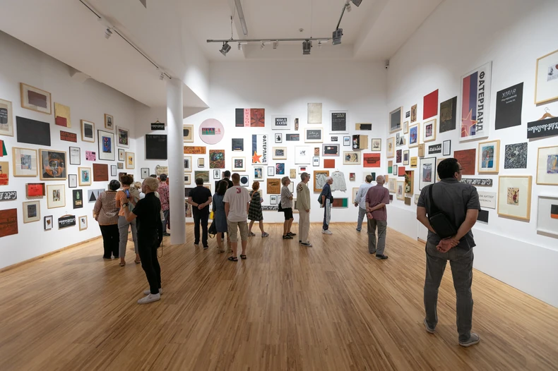 Otvaranje izložbe Sutra je ponedeljak Raše Todosijevića,