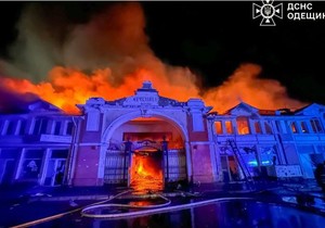 Gori pijaca u Odesi nakon ruskog napada