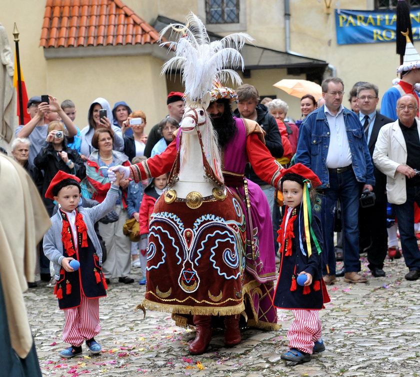 Orszak Lajkonika w Krakowie