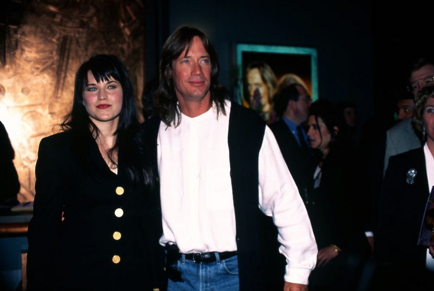 Lucy Lawless i Kevin Sorbo w 1996 r.