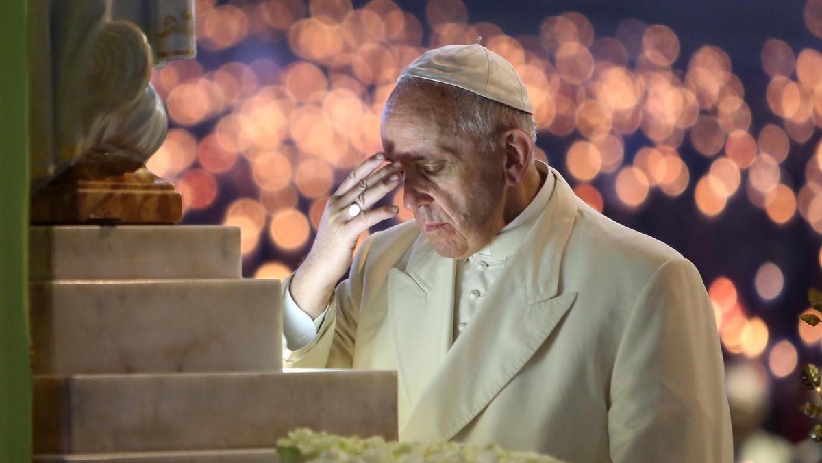 Pope Francis Celebrates A Centenary Mass At The Shrine Of Fatima