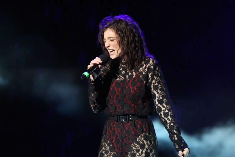 Lorde na festiwalu Open'er 2017. 01.07.2017.