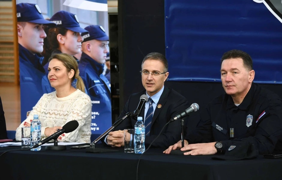 Nebojša Stefanović u Sremskoj Kamenici 