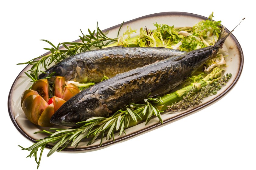 Stosunkowo dużą ilość kwasów omega-3 zawiera też makrela