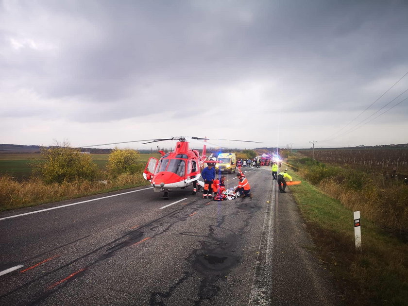 Tragiczny wypadek autokaru z uczniami na Słowacji. Jest wiele ofiar