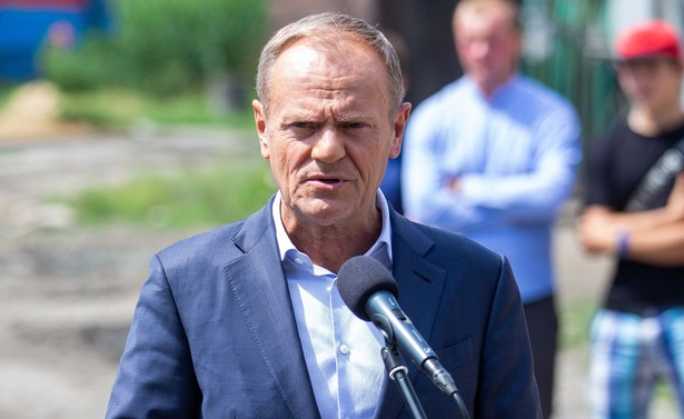 Przewodniczący Platformy Obywatelskiej Donald Tusk